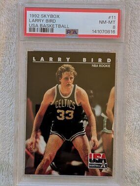 O1 1992 SKYBOX Larry Bird #11 GRD NM-MT8